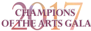 2017 Champions of the Arts Logo