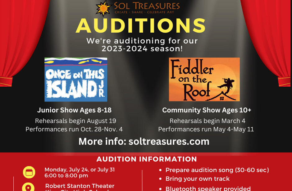 2023/2024 Theater Auditions