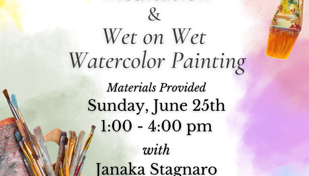 Going with the Flow: Meditation and Wet-on-Wet Watercolor Painting.