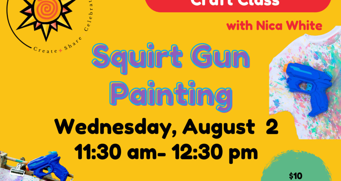 Toddler Squirt Gun Painting