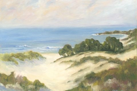 #12a Susann E. Cate Lynn, Barefoot on the Beach
